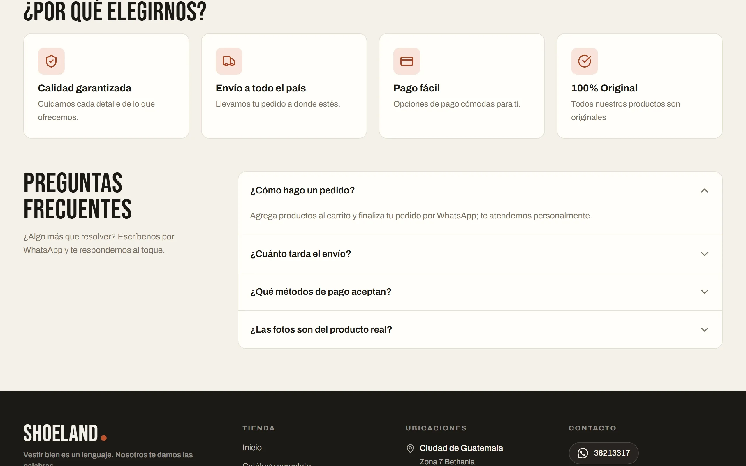 Reseñas de clientes en un catálogo digital