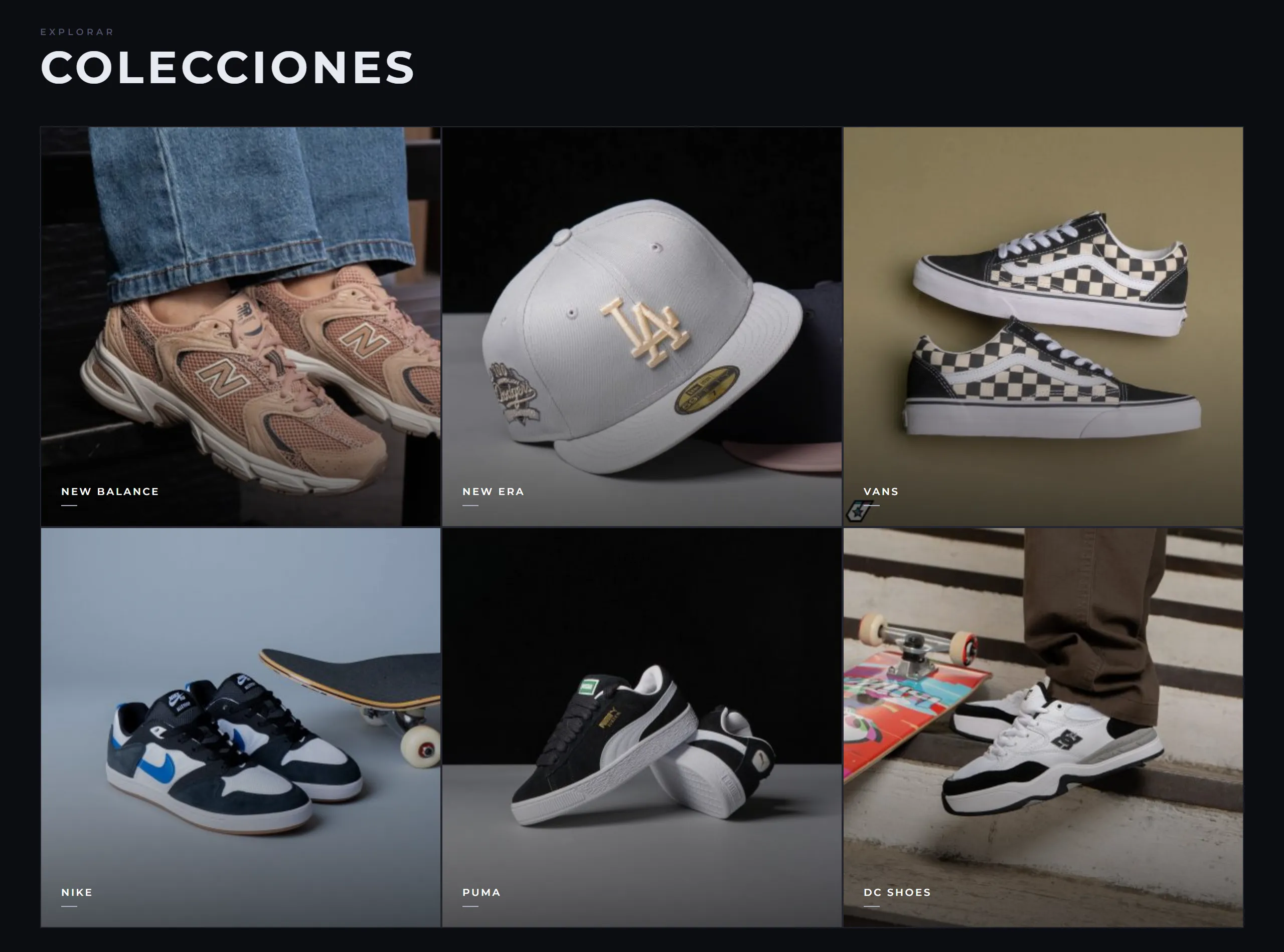 Catálogo digital con diseño Elegante hecho con Disecko — paleta Noche
