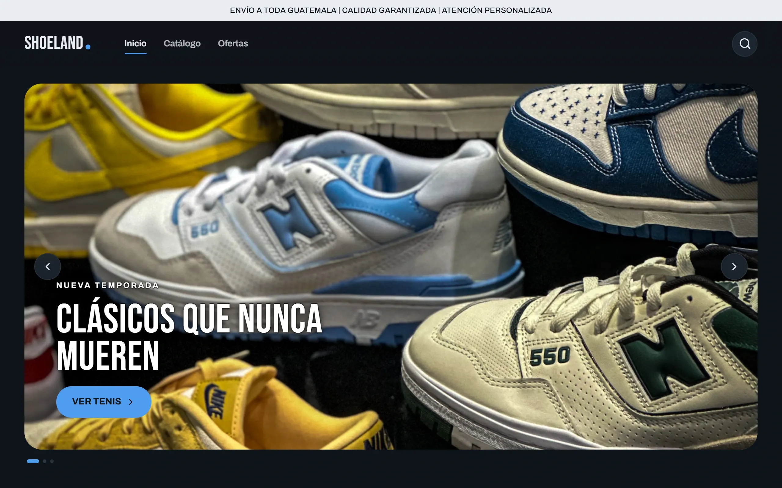 Catálogo digital con diseño Clásico hecho con Disecko — paleta Medianoche